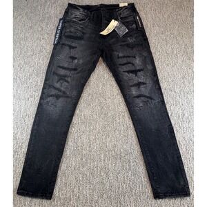 Jordan Craig Jeans Mens 34x32 Black Sean Legacy Edition Distressed Super Stretch